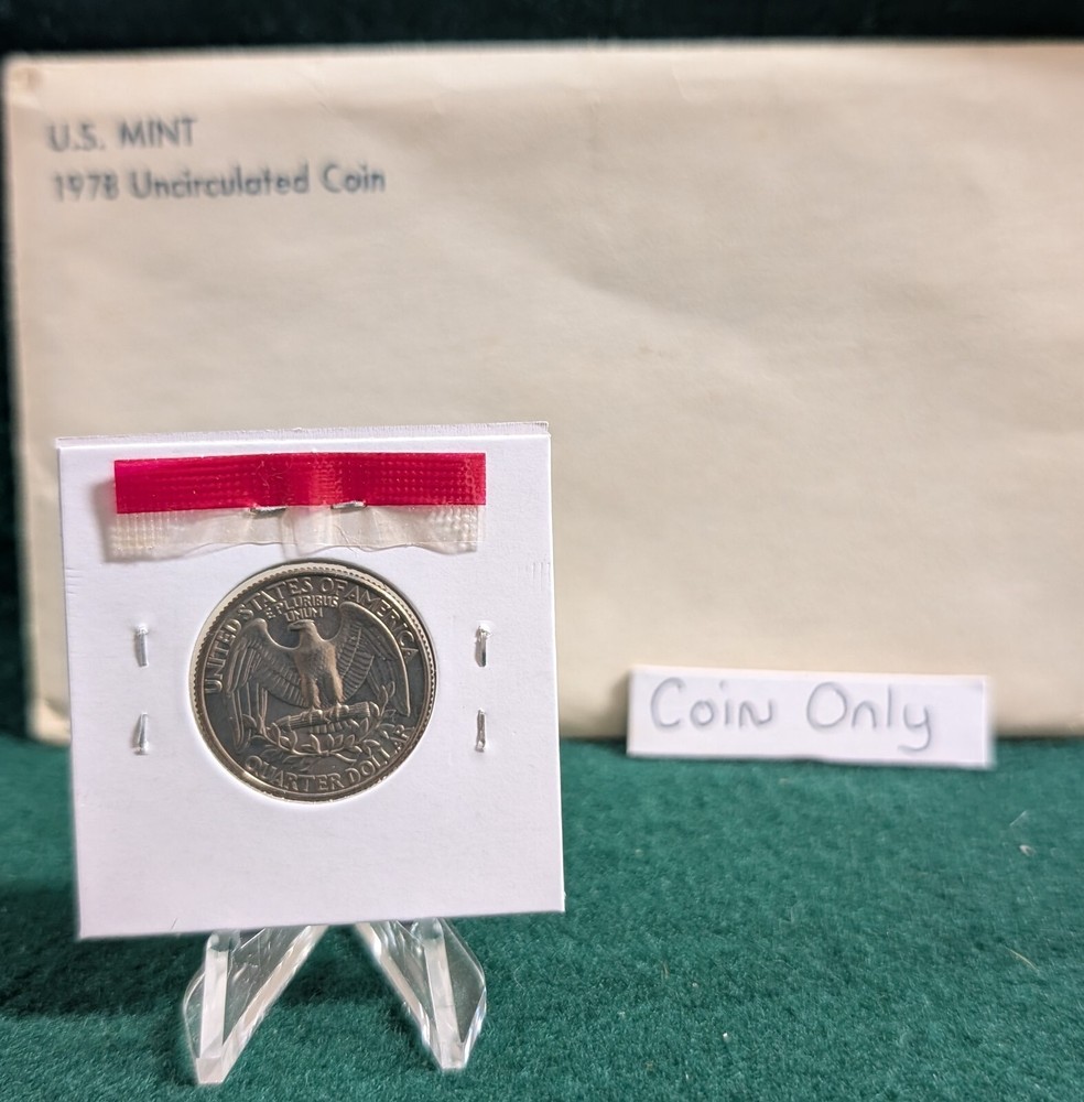 1978 D Washington Quarter Uncirculated from Mint Set