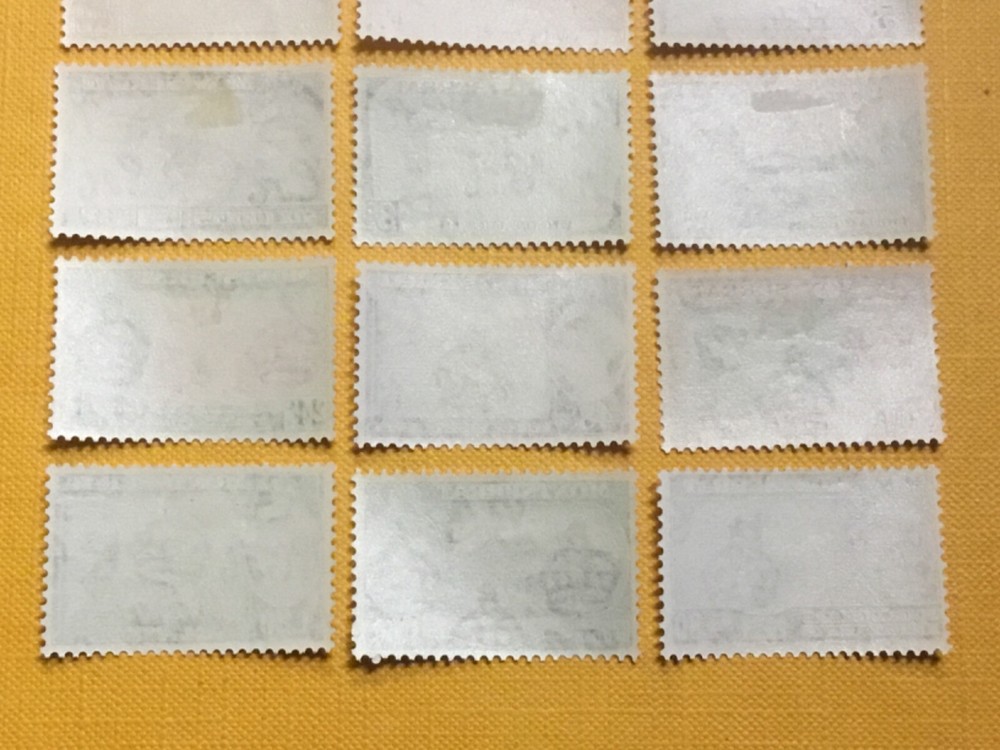 MONTSERRAT QEII 1953 SET MH
