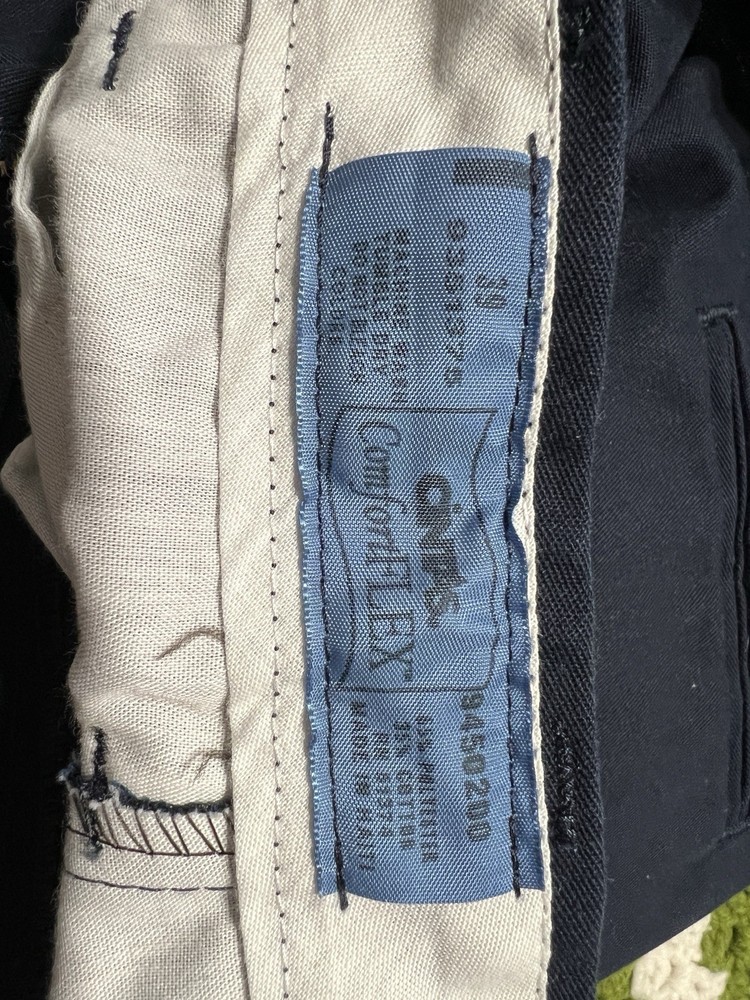 Cintas Comfort Flex Navy Blue Work Pants 39x32