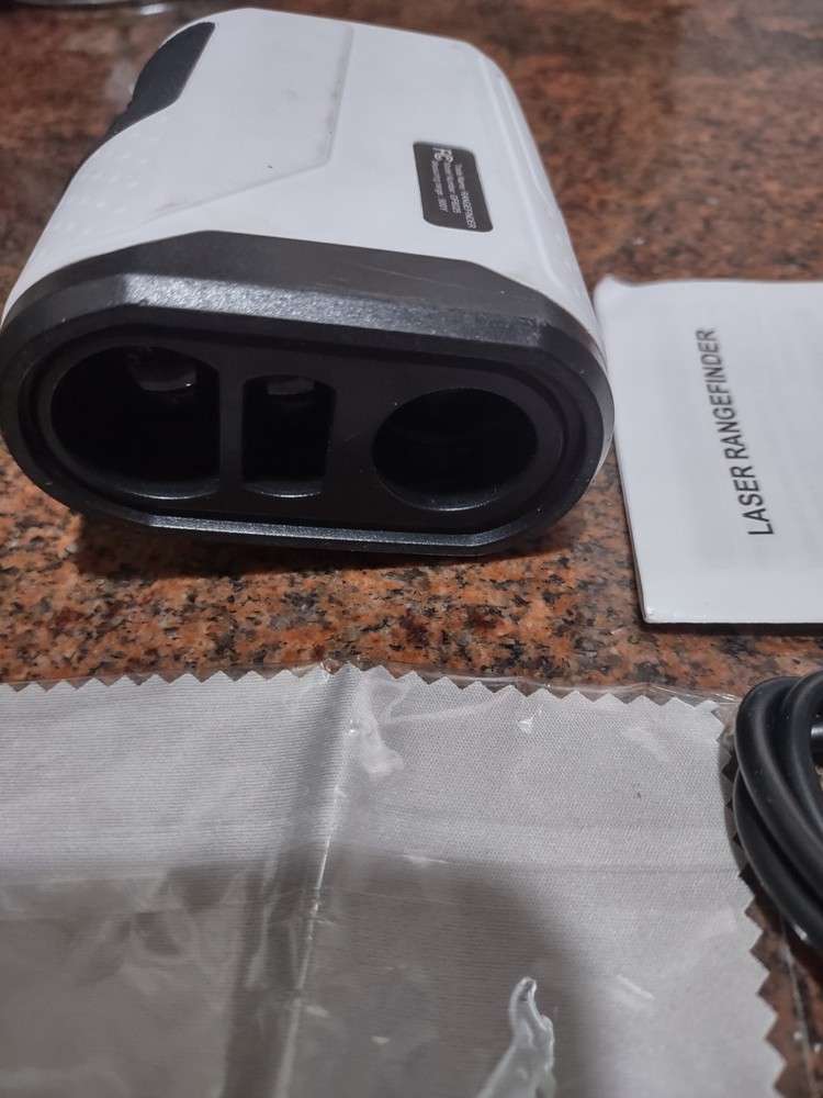 Lancergear laser rangefinder 6.5X 1000yd max range USB charging