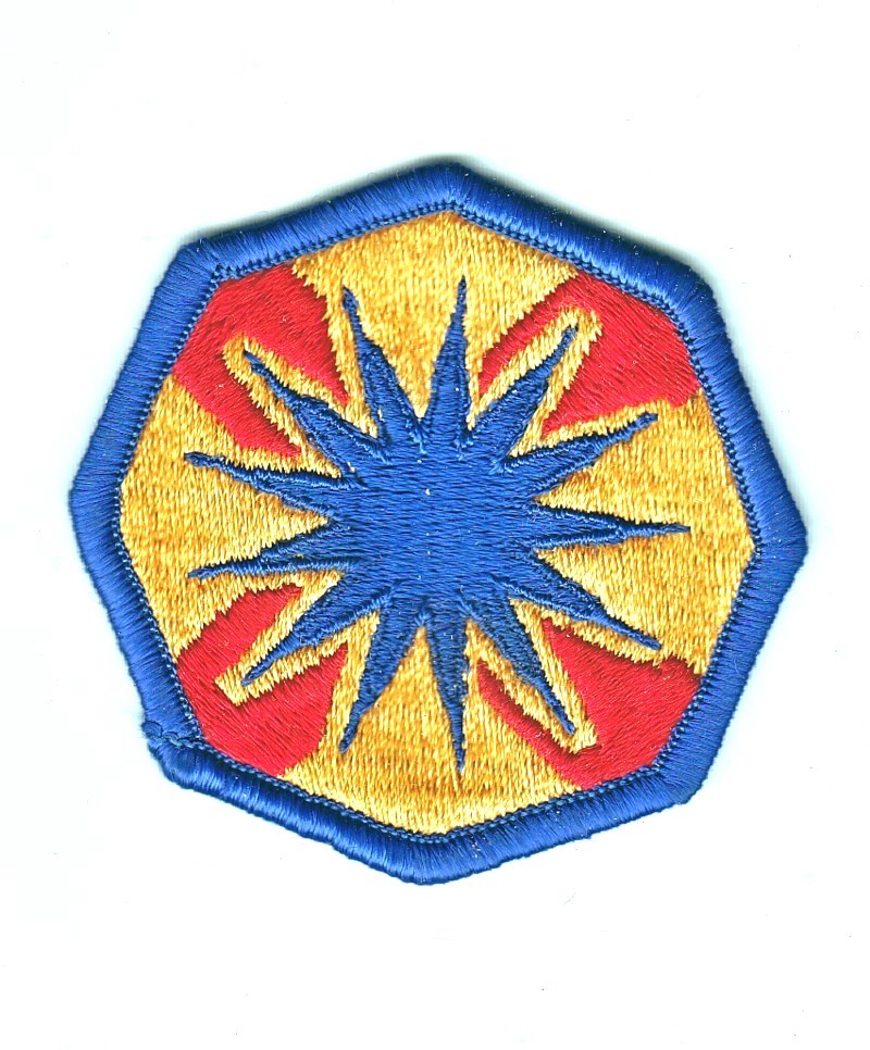 Army Patch: 13th Support Brigade - merrowed edge