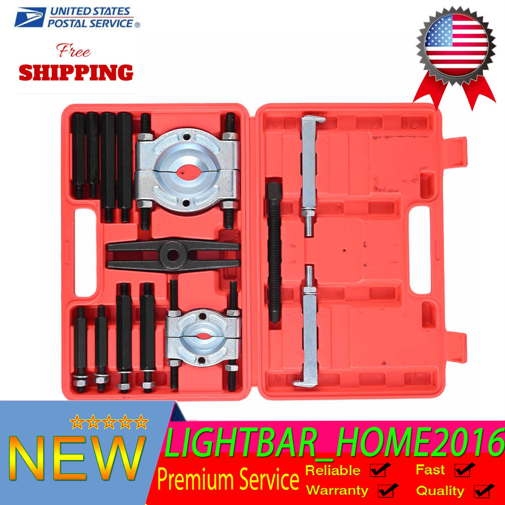 14Pcs Bearing Puller Set 5 Ton Capacity Bearing Separator Tool Kit W/Case