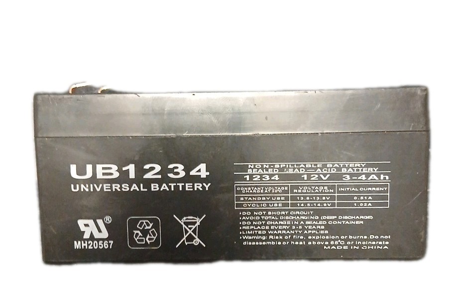 Universal Power 12V 3.4Ah Universal Battery UB1234