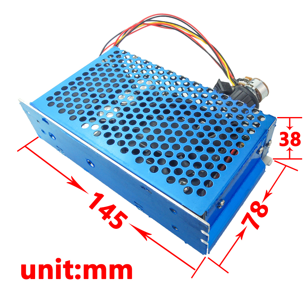 10-30V 100A 3000W Programable Reversible PWM DC Motor Speed Controller New