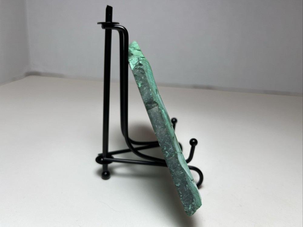 Malachite Slab With Stand