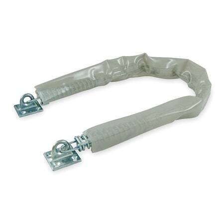 Zoro Select 1Xmk7 Crash Chain,25-1/2 In L,Silver