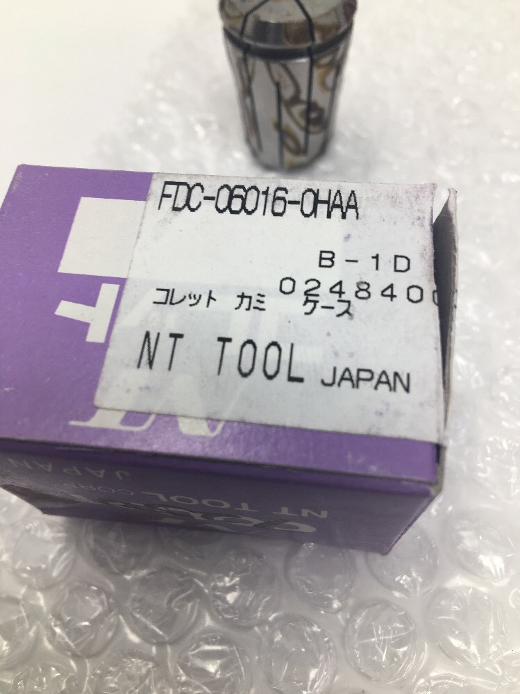 New NT Tool Collet, Model FDC OH AA, Part FDC-06016, Size 6mm