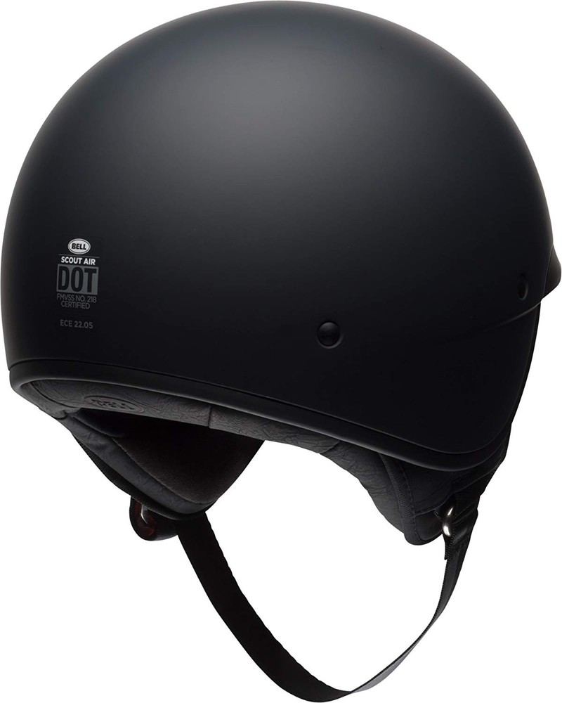 Bell Scout Air Open-Face Motorcycle Helmet (Solid Matte Black)