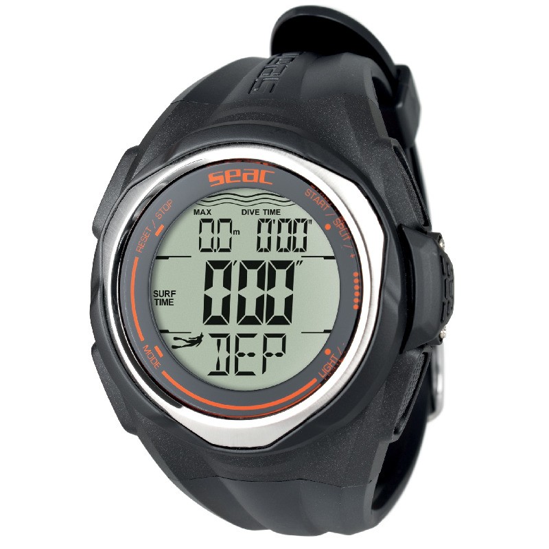 SEAC Partner Dive Computer - Black - Free Diving - Wrist Computer