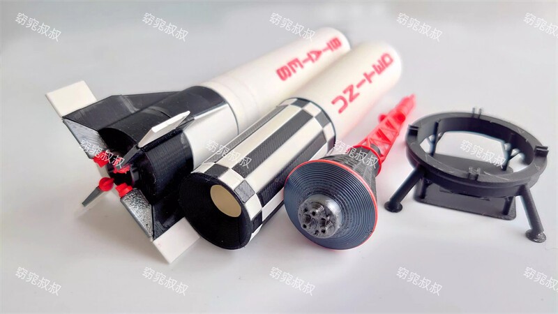 1/72 Mercury Program Mercury Redstone Launch Vehicle Finished Model