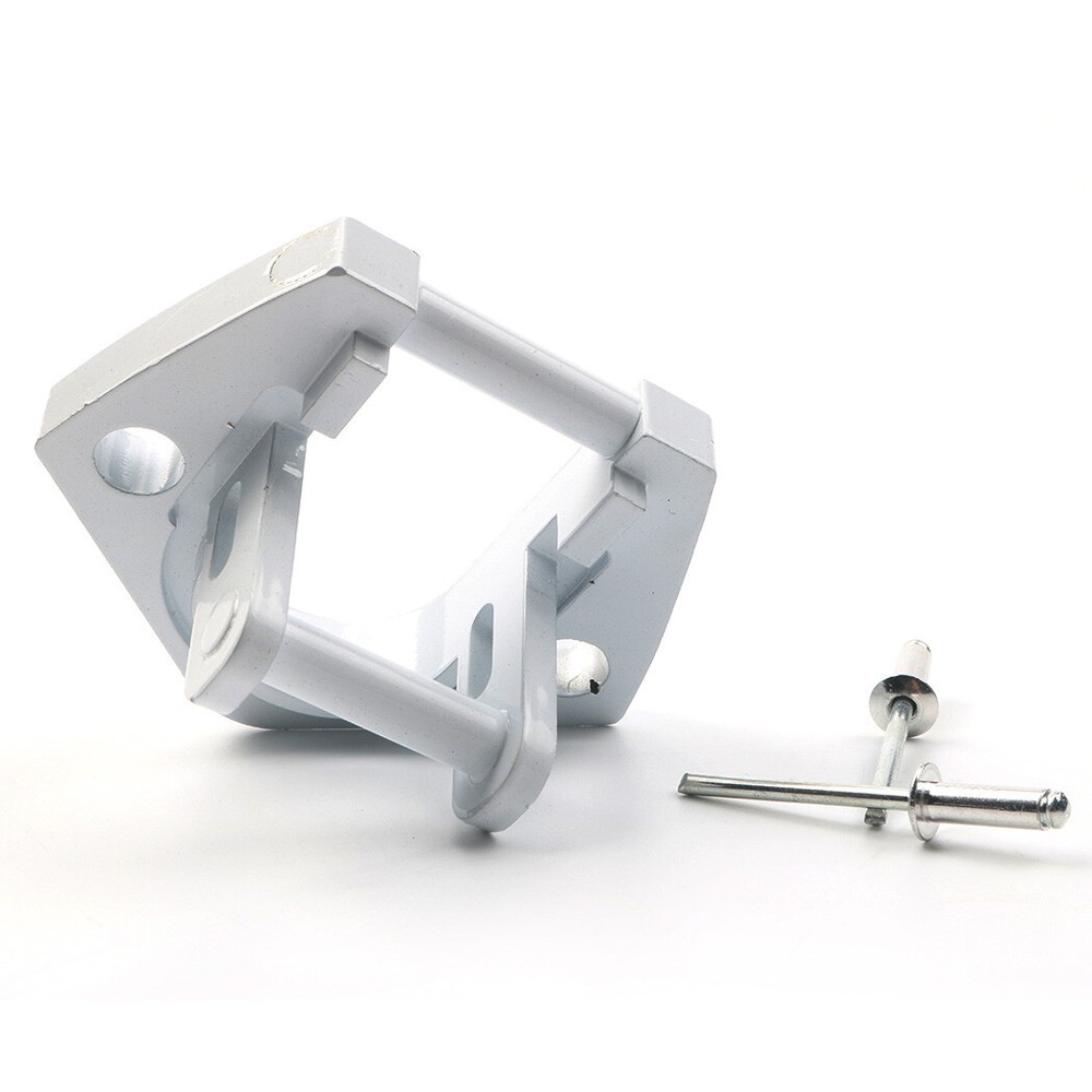 FOR RV AWNING SUNCHASER II REPLACEMENT PART BOTTOM FOOT WHITE ALUMINUM