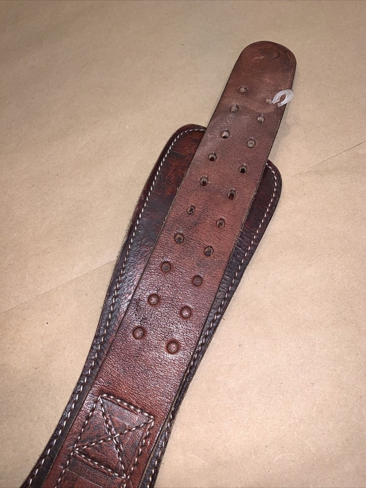 MultiGrip weight belt Small - dark leather. H2.