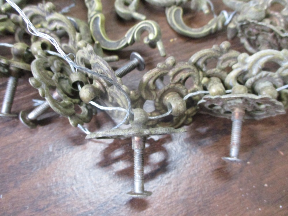 Vintage Drawer Cabinet Handle Pull Lot