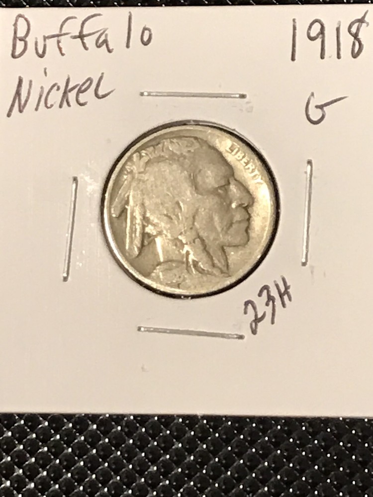 1918 Buffalo Nickel G