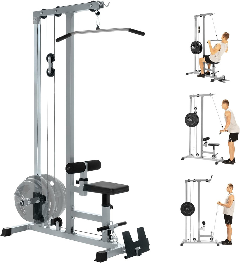 Yes4All LAT Pull down Machines, LAT Row Cable Machine, LAT Tower with Additional