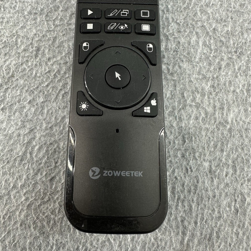Zoweetek Remote Control Wireless Presenter Red Laser Pen Pointer Mouse Functions