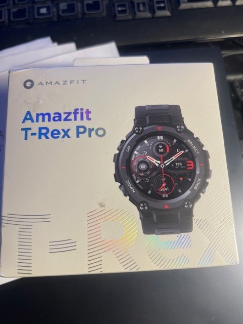 NEW Amazfit T-Rex Pro Smart Watch, Black