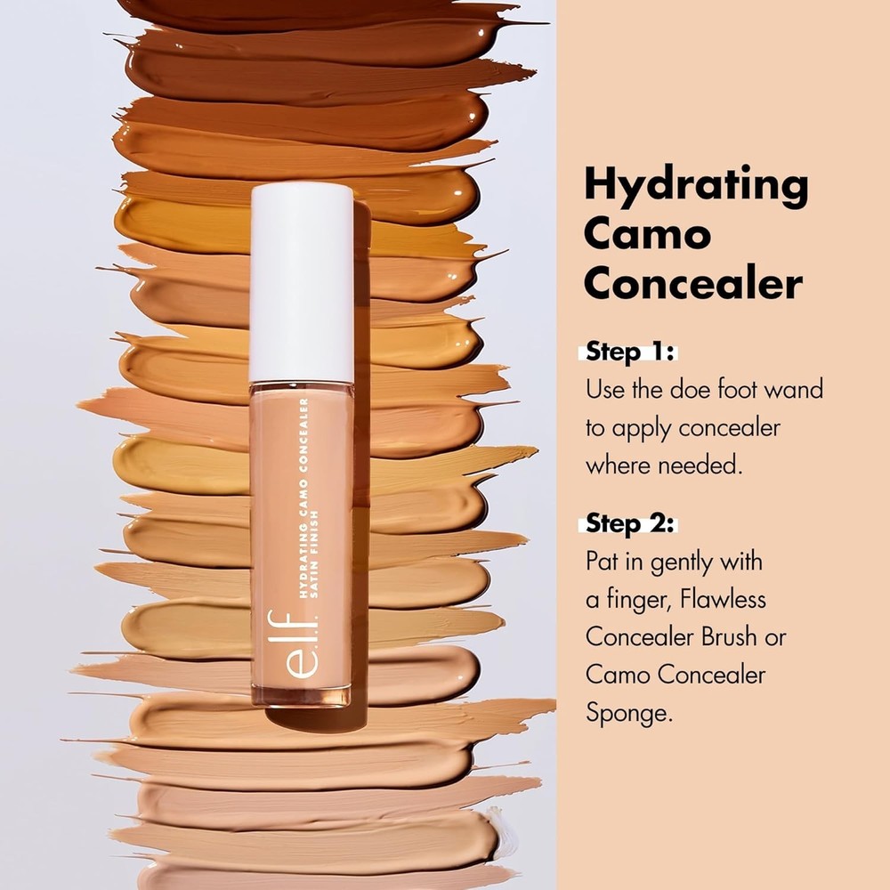 Hydrating Camo Concealer — Full Coverage, Satin Finish, & Cruelty-Free