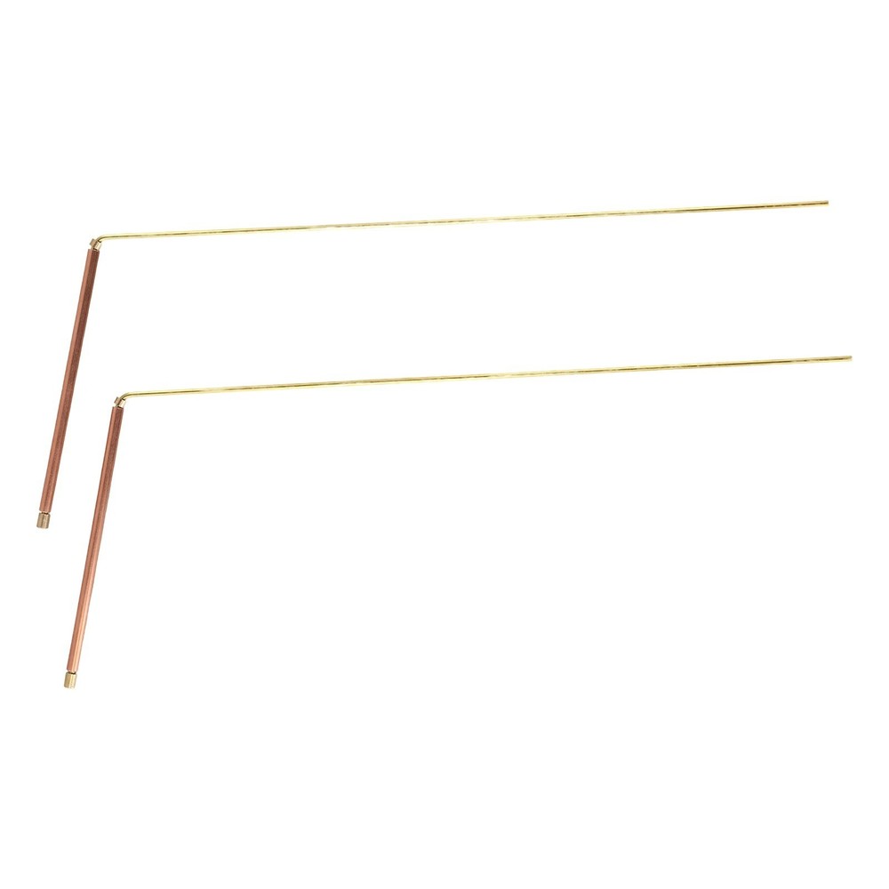 Professional Brass Divining Rods for Enhanced Dowsing and Treasure Discovery