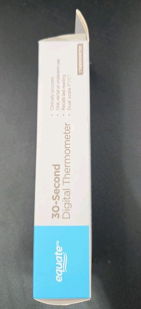 EQUATE 47354 30 Second Digital Thermometer