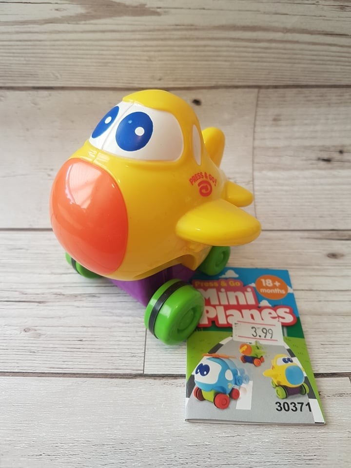 Press n Go Mini Planes - Set of 3