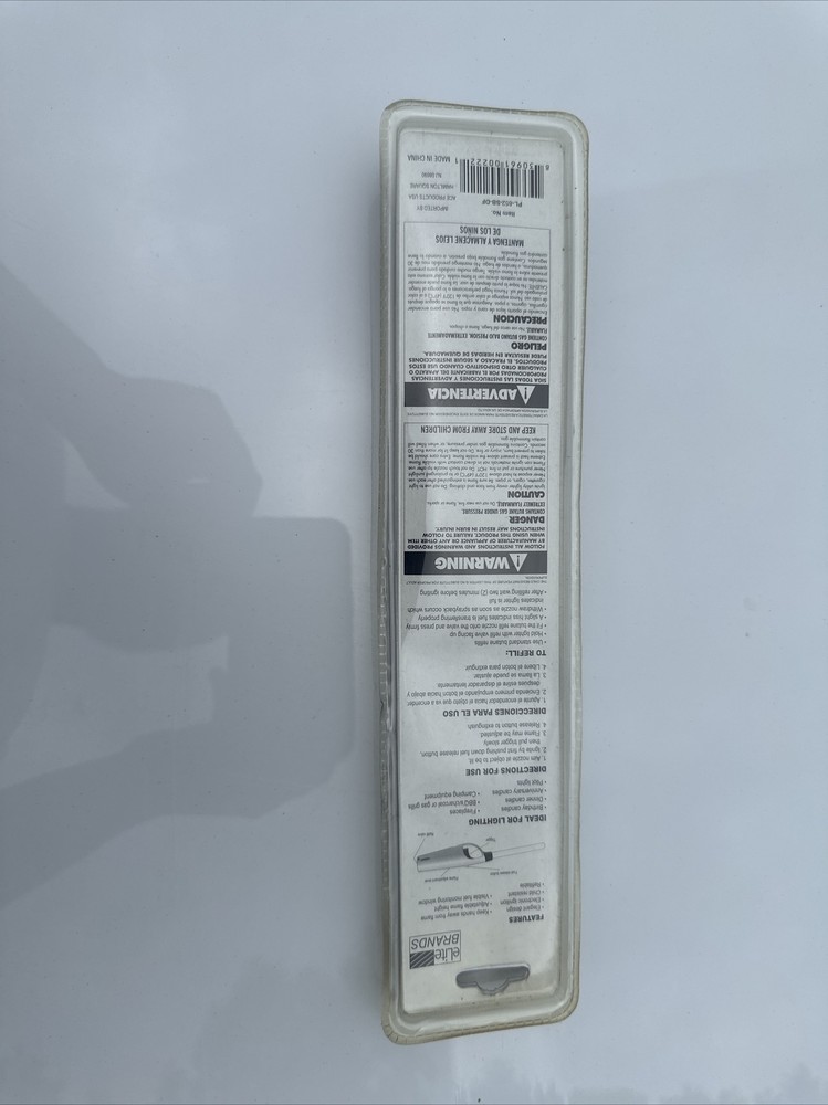 REFILLABLE MULTI-PURPOSE BUTANE UTILITY LIGHTER RED