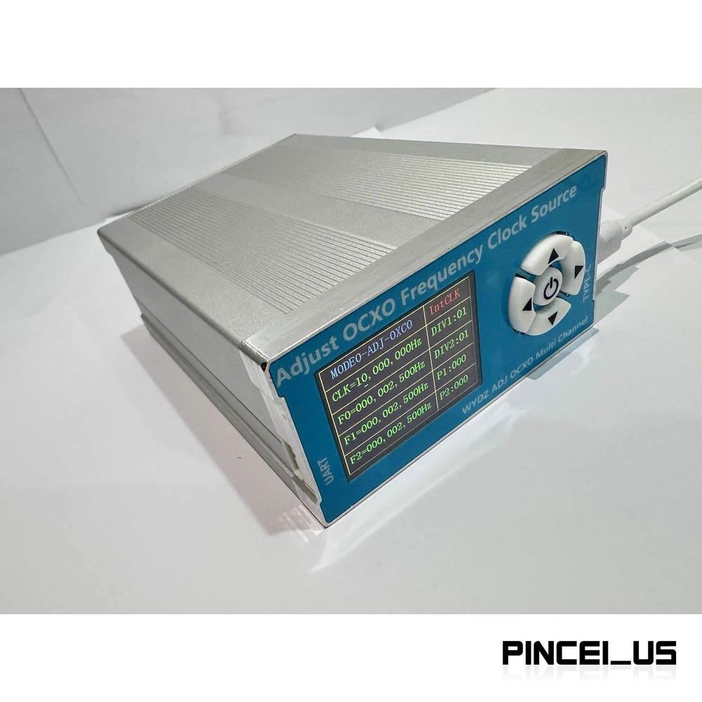10M 0.1ppm OCXO Adjustable Frequency Standard 2.5K-200M Clock Source Module pe66