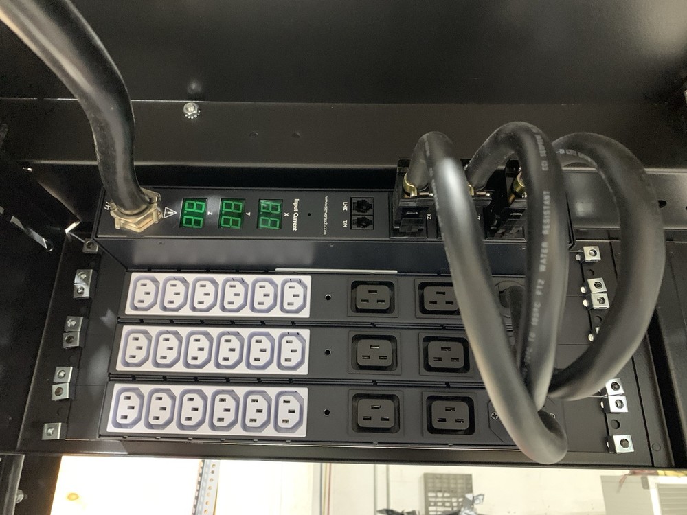 Server Technology Sentry Smart Cabinet Distribution and 3 Satellite Power Units