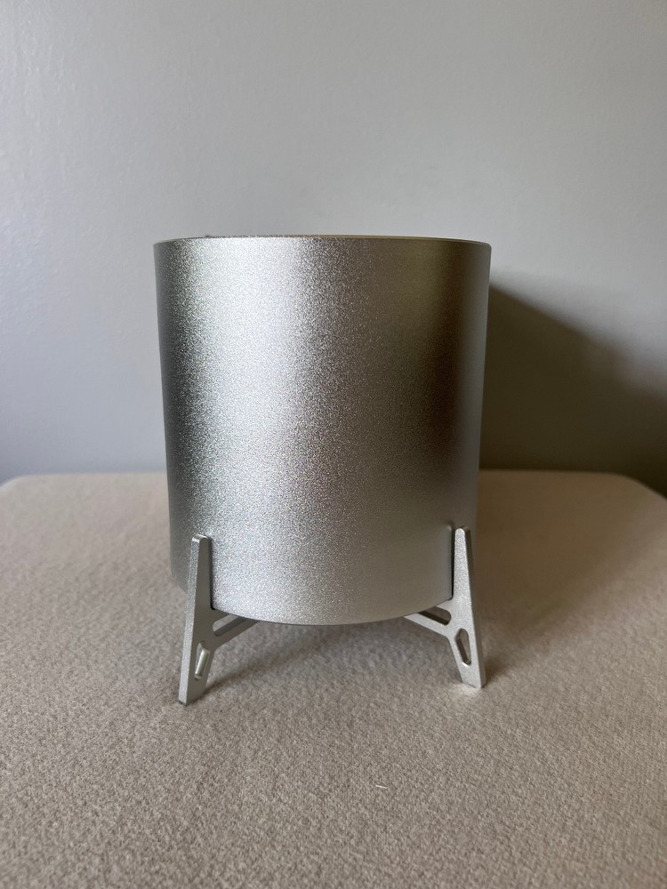 Hidden NY H Logo Mini Planter - Silver - NEW