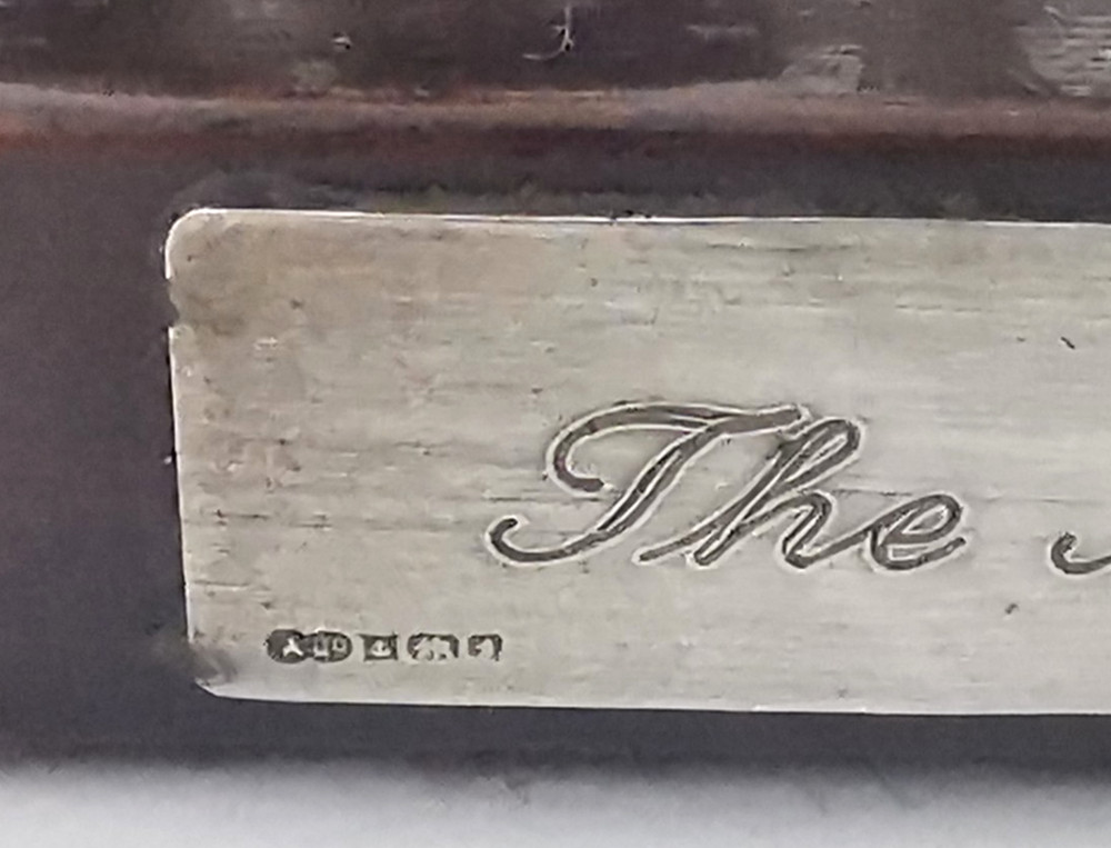 Solid Silver Mary Rose Ship Model - Birm. 1981