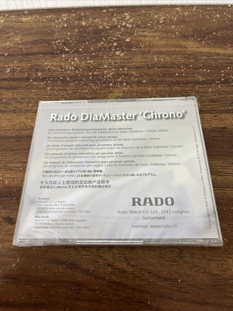 Radio DiaMastrr Chrono CD ROM