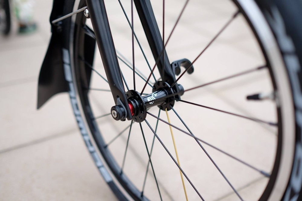 Titanium Front Wheel Skewer for Brompton (MiniMODs)
