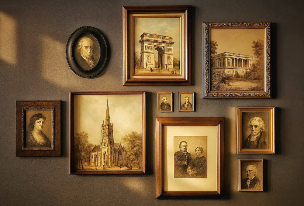 Gallery Wall Frame Set | | Vintage Picture Frames | Assorted Frames