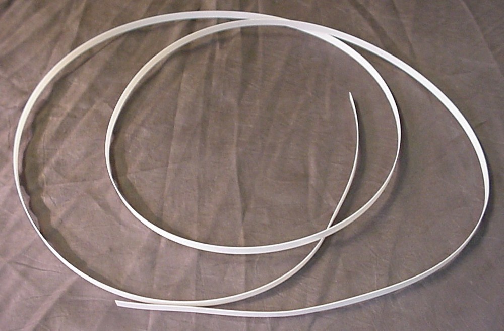 OVER 5 FEET WHITE ABS GUITAR BINDING - thin