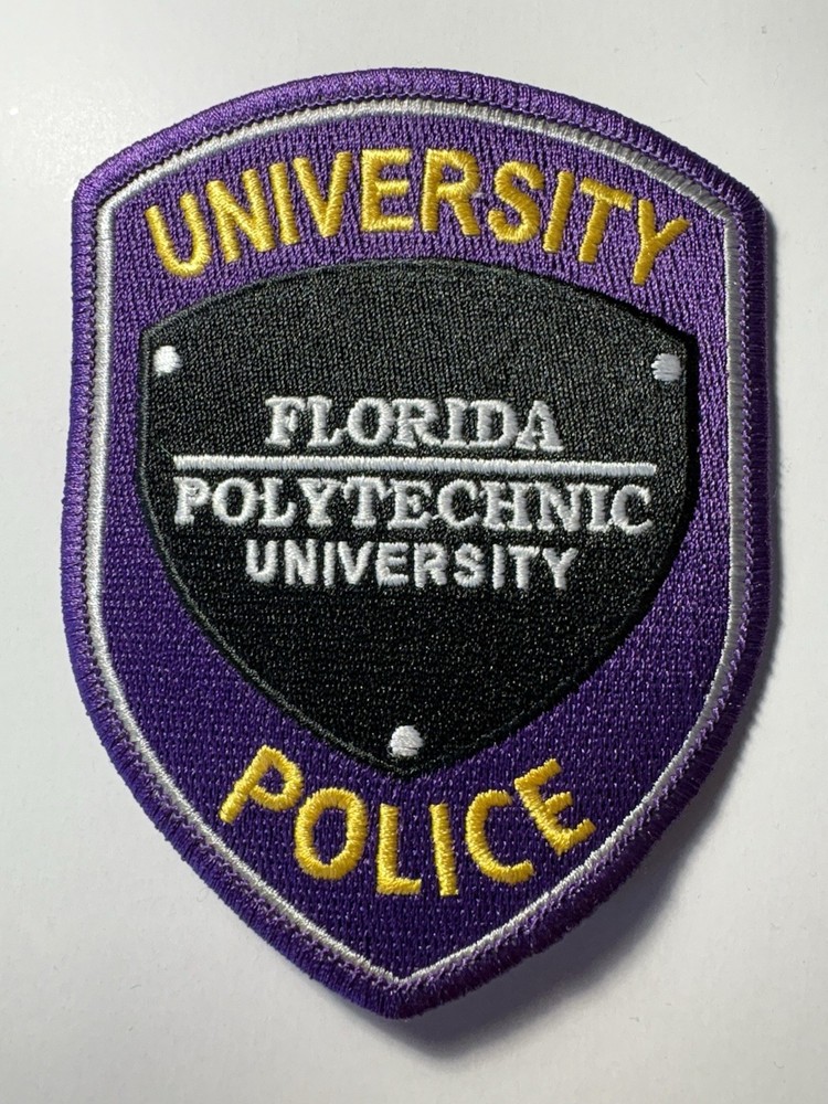 Florida Polytechnic University Police Patch ~ Obsolete / RARE