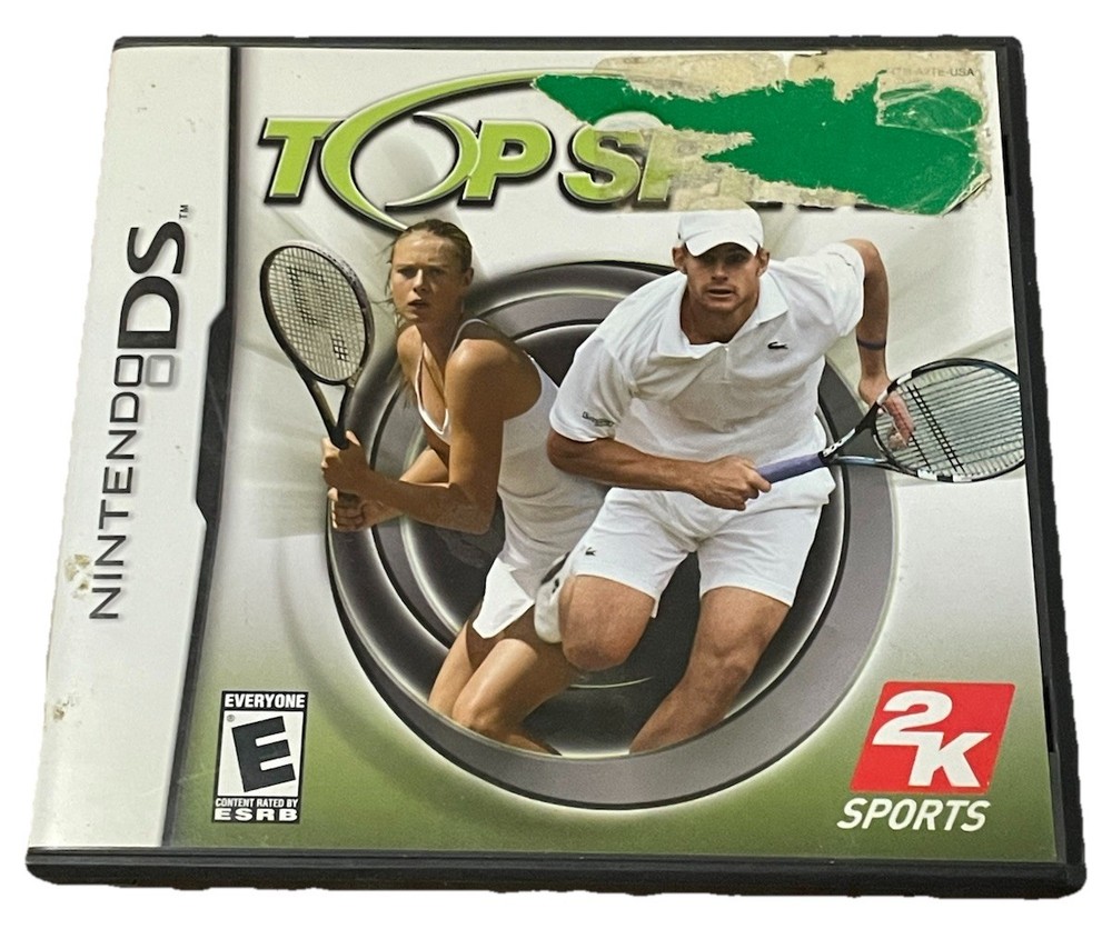 Top Spin 2 (Nintendo DS, 2006) Empty Replacement Case Only No Game