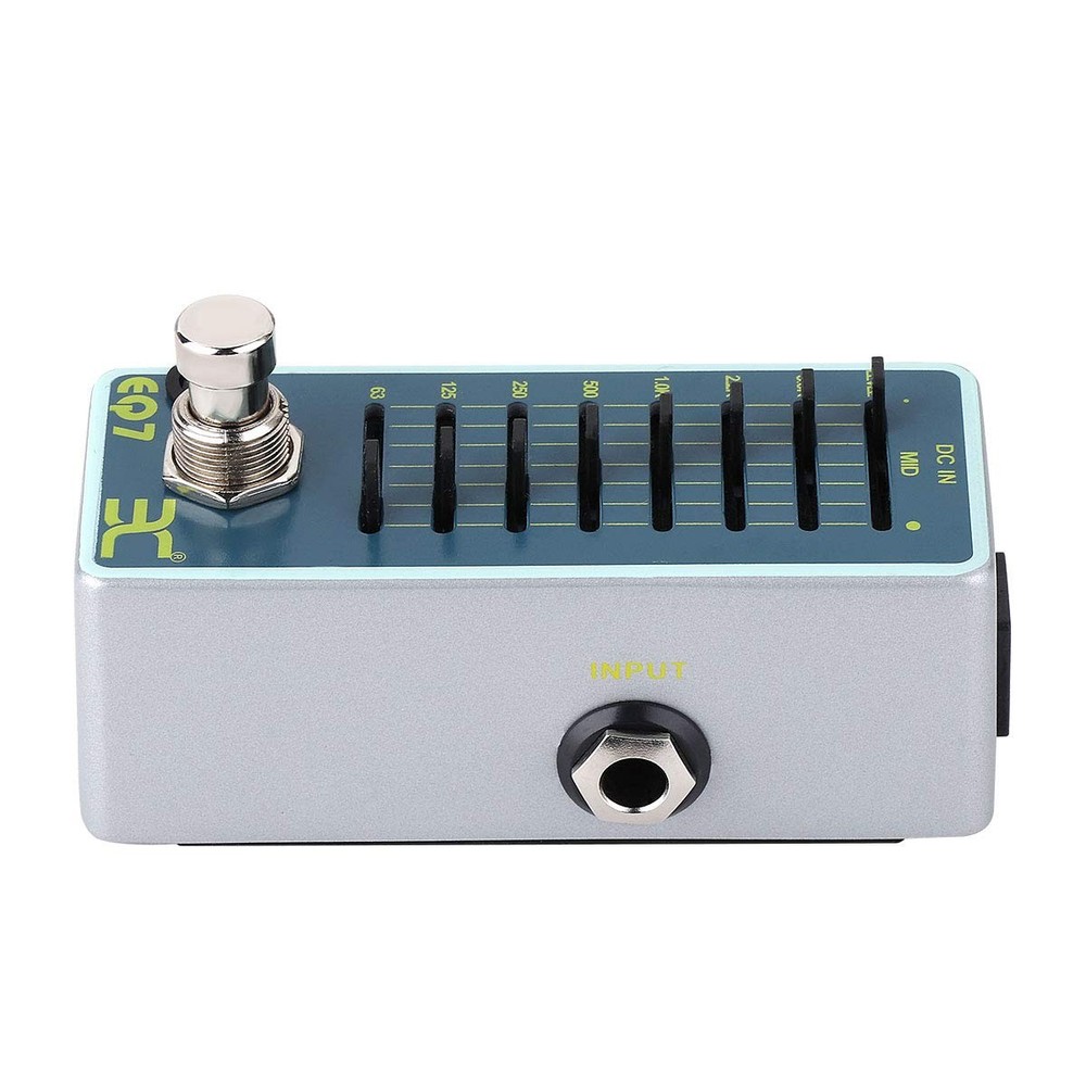 7 Band EQ Micro Guitar Effect Pedal With Graphic Equalizer
