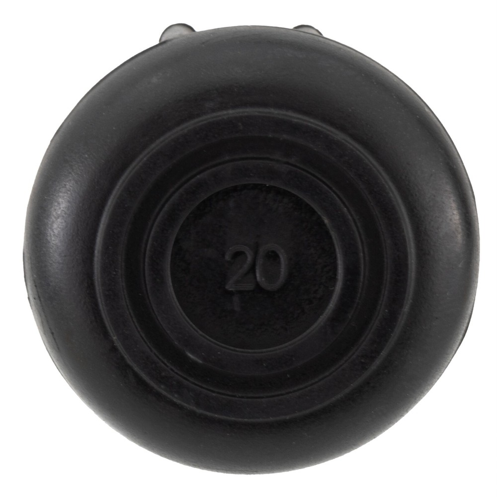 RecPro RV Replacement Ladder Feet - for Use with 1" Round Legs | 2 Pack