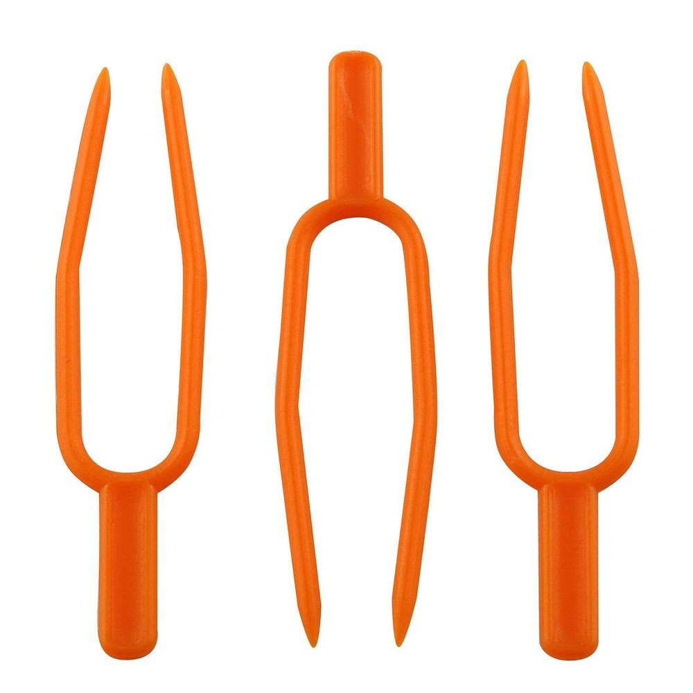 50pcs Strawberry Planting Fork Dig Fork 65mm Stolon Fixator Vine Pressing Dev...