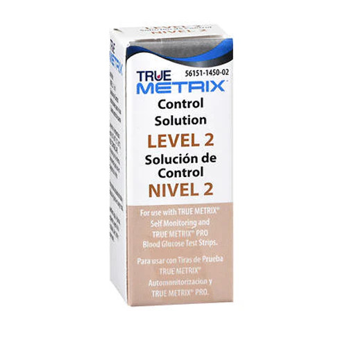 Blood Glucose Control Solution Level 2 1 Count