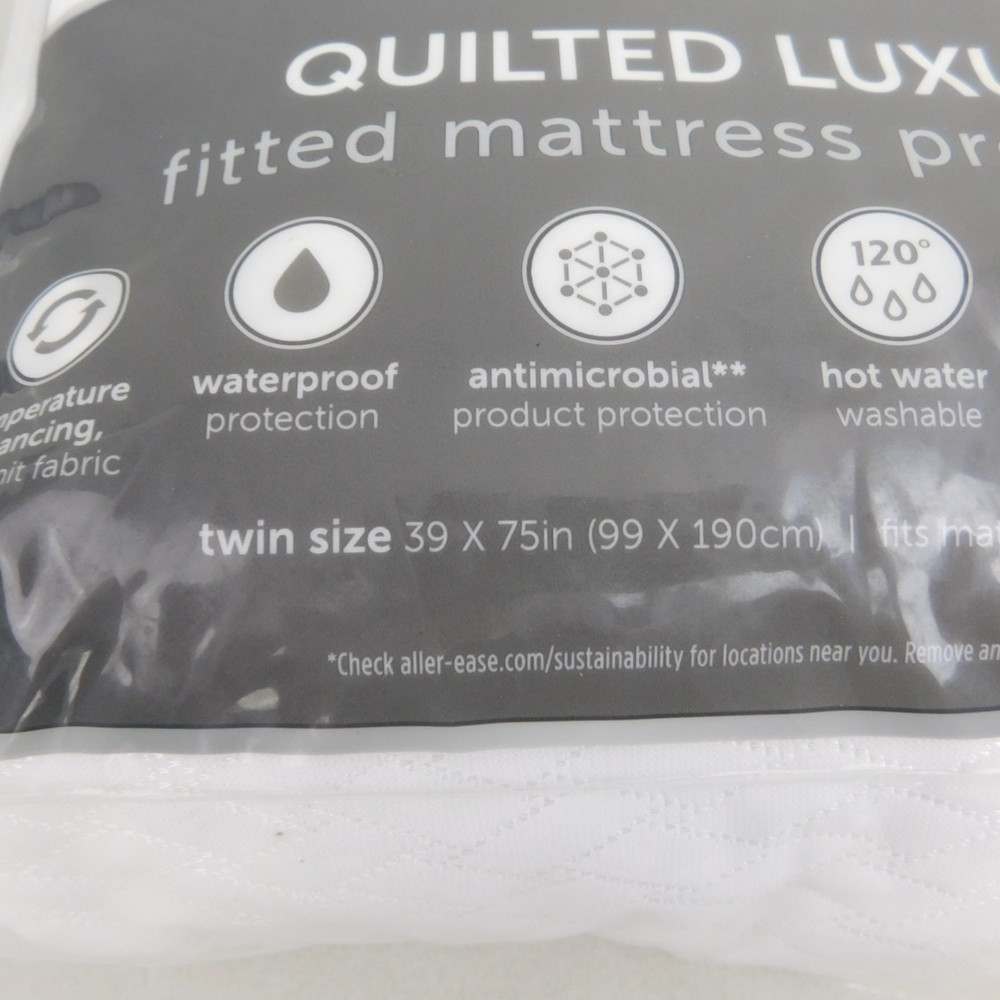 Allerease Perfect Protection Temperature Regulating Mattress Protector Twin C793