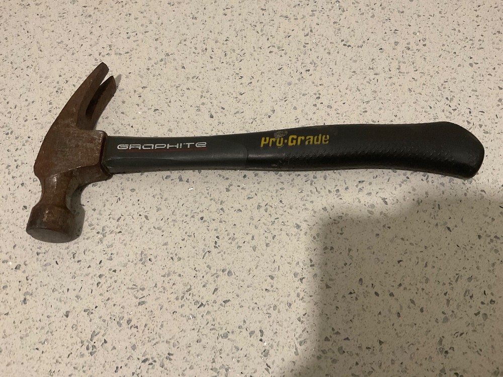Pro-Grade  graphite Claw 13” Hammer lightly used
