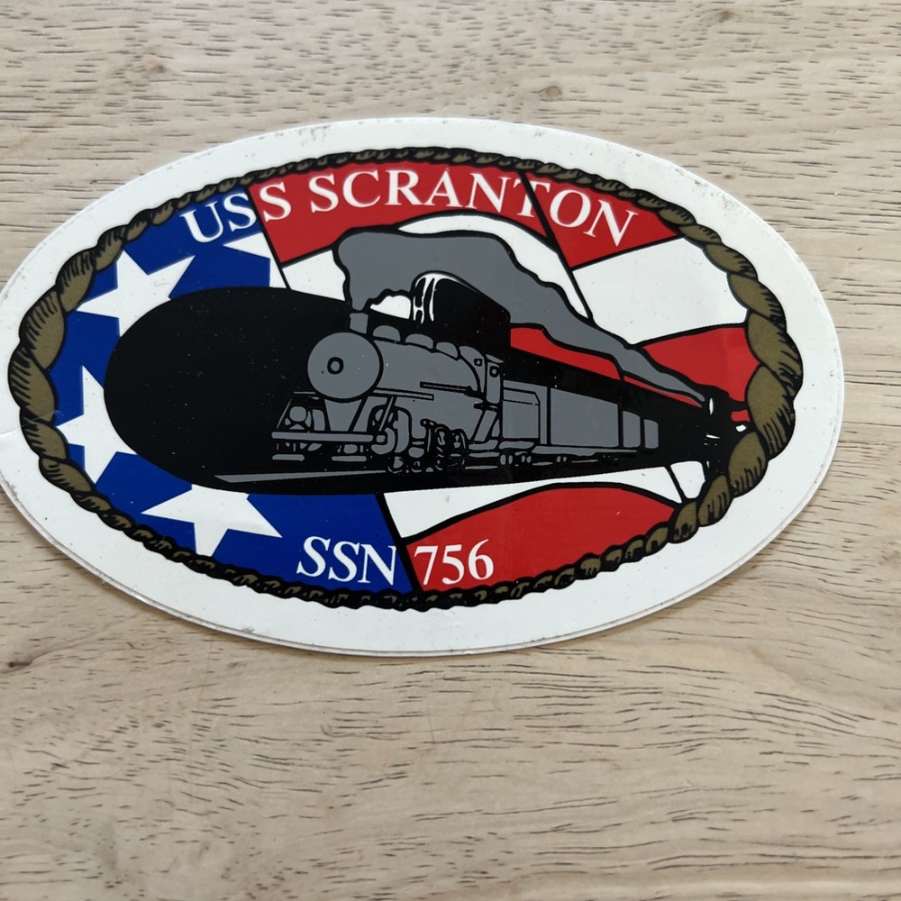 US Navy Decal - Sticker - USS Scranton SSN 756