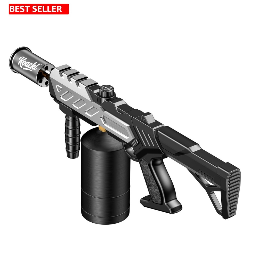 Ergonomic Kitchen Torch with Adjustable Flame - Perfect for Grill Masters & More