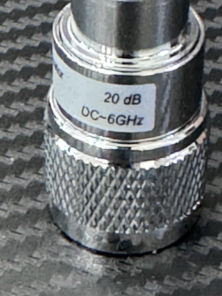 RF ATTENUATOR 20DB DC-6GHZ