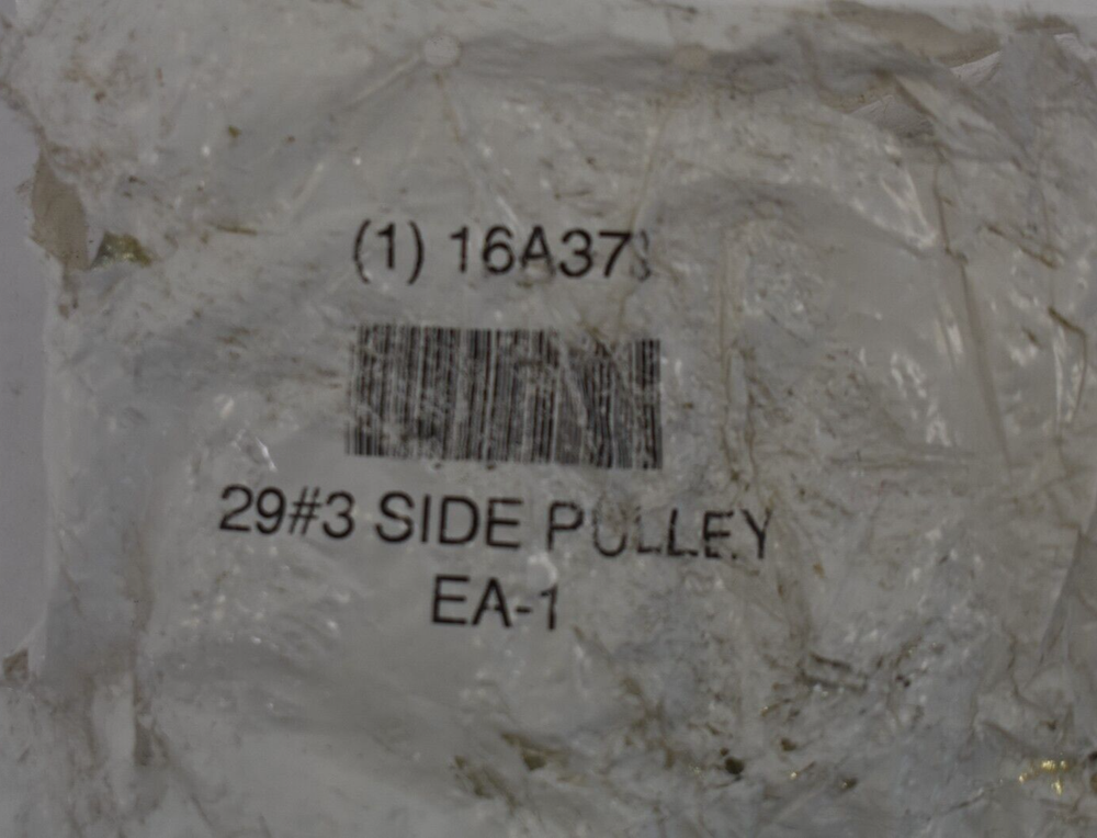 Peerless Side Pulley Block For Wire Rope Bolt On 3/8" Max Cable Size 16A373