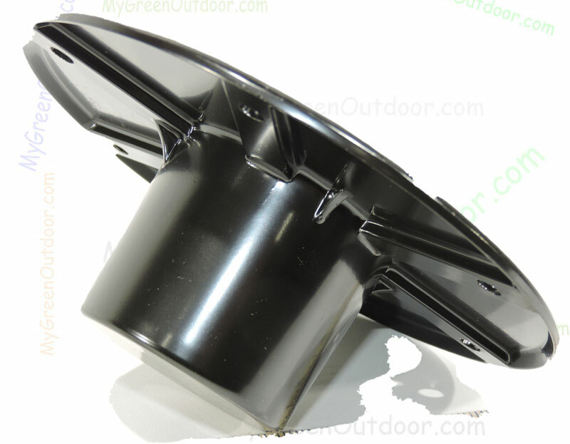 Pedestal Base Flush Mount Table Leg Black 2-1/4" Diameter Hole AP Prod 131112B