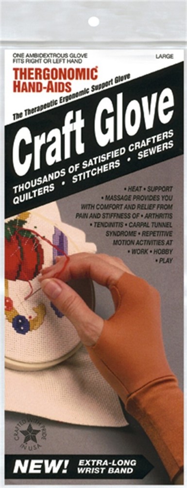 Frank A. Edmunds Craft Glove-Large - 3 Pack