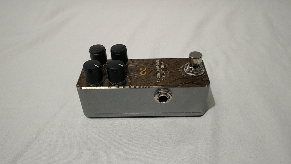 ONE CONTROL ANODIZED BROWN DISTORTION 4K EFFECTOR 395056