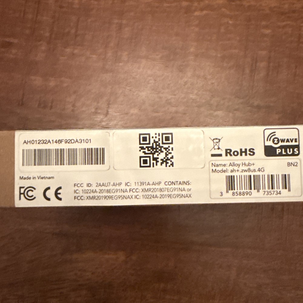 Alloy Smarthome Hub+ Plus